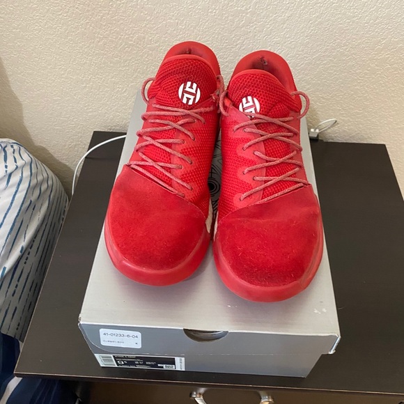 james harden shoes red